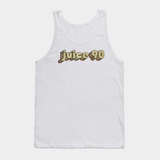 Juice 90 // Vintage Rainbow Typography Style // 70s Tank Top